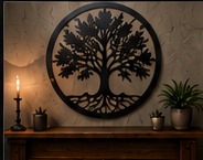 Decorative metal wall art